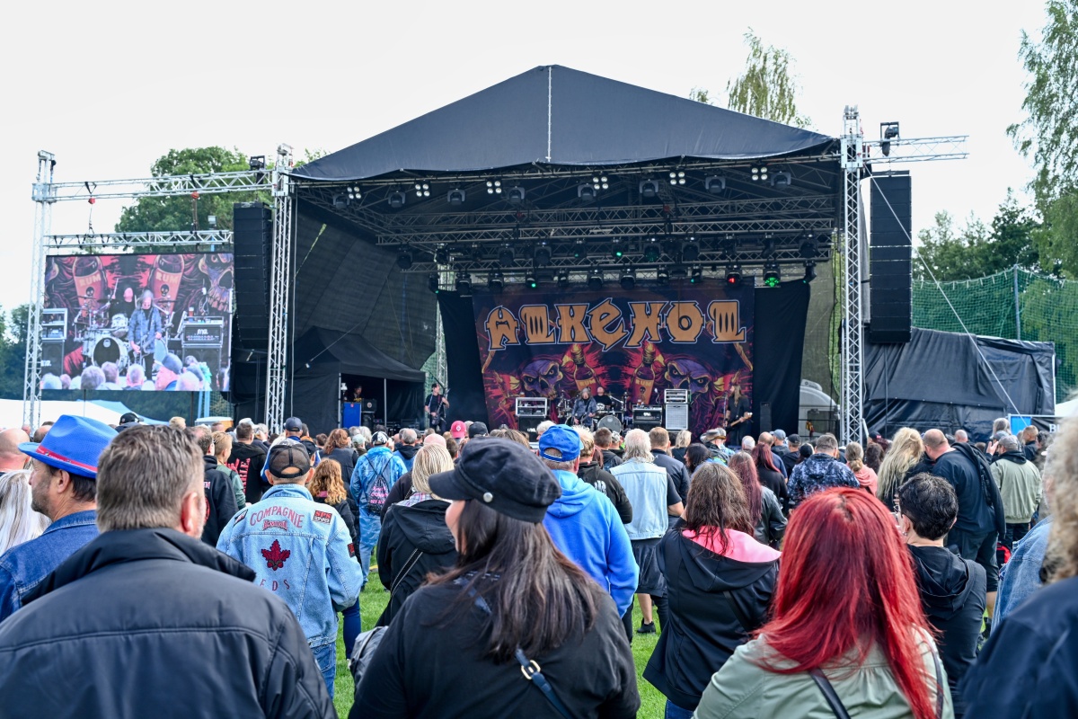 Festivalové pódium TaRock v Maršových Chodech